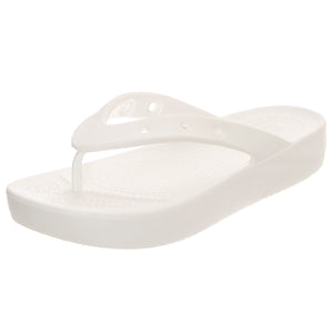 W' Classic Platform Flip White - Sandali Donna Bianchi CR.207714-WHI . CROCS 