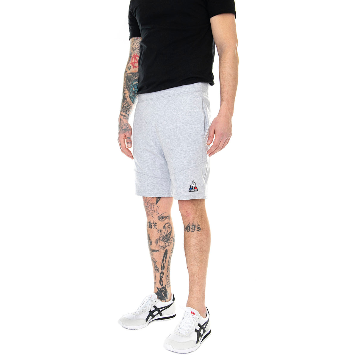ESS Short Regular N1 M Gris Chiné Clair - Bermuda Uomo Grigi 2310354-GCC . LE COQ SPORTIF 
