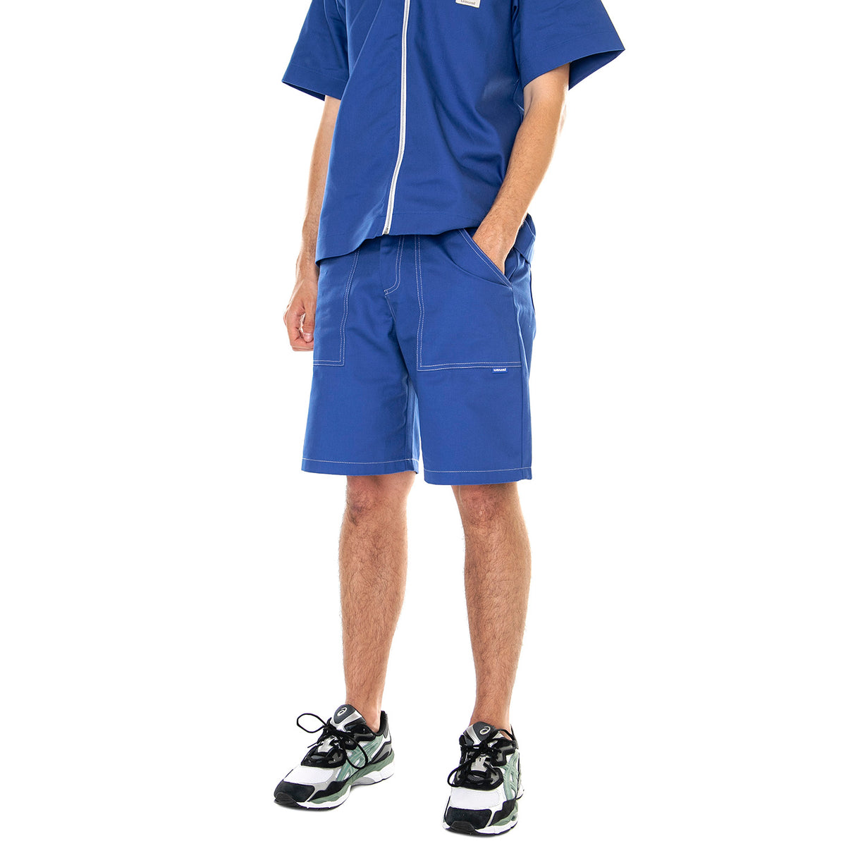 M' Buffer Short Royale Blue - Bermuda Uomo Blu S23SPBUFF-BLUE . USUAL 