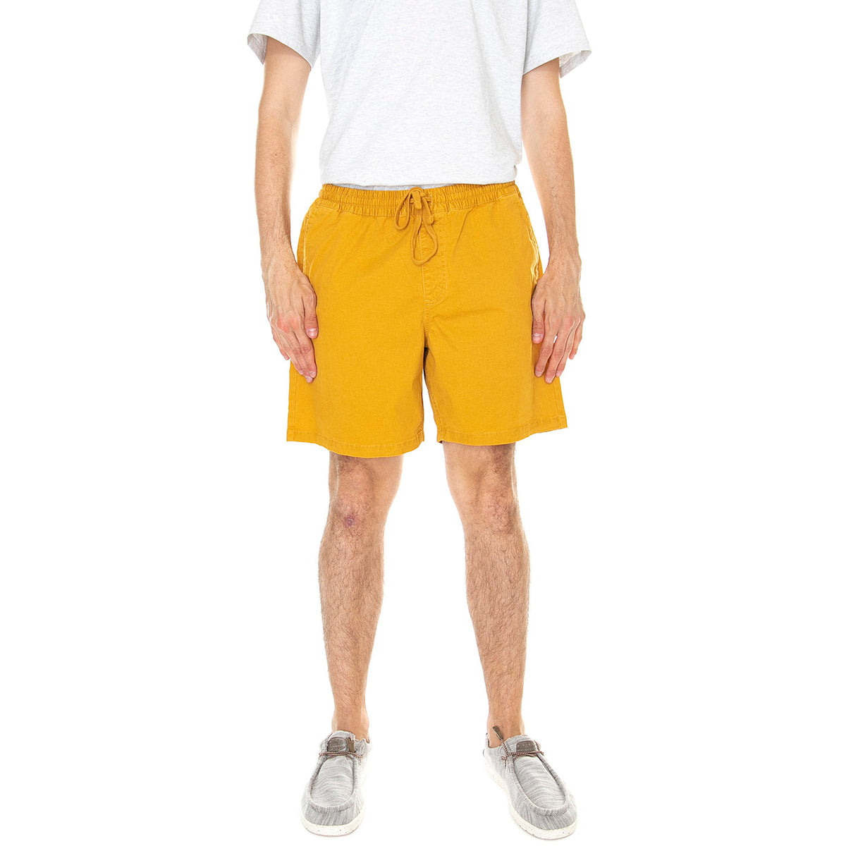 M' Range Salt Wash Relaxed Elastic Short Narcissus - Bermuda Uomo Arancioni VN0A5FKCG4O1 . VANS 