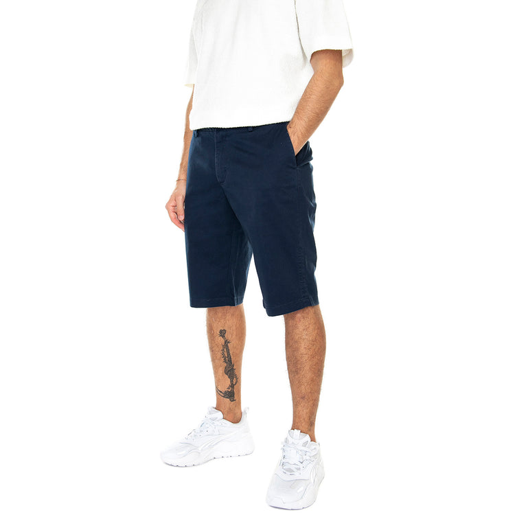 Signature Chino Short Dark Navy - Bermuda Uomo Blu Navy 65091-025 . BEN SHERMAN 