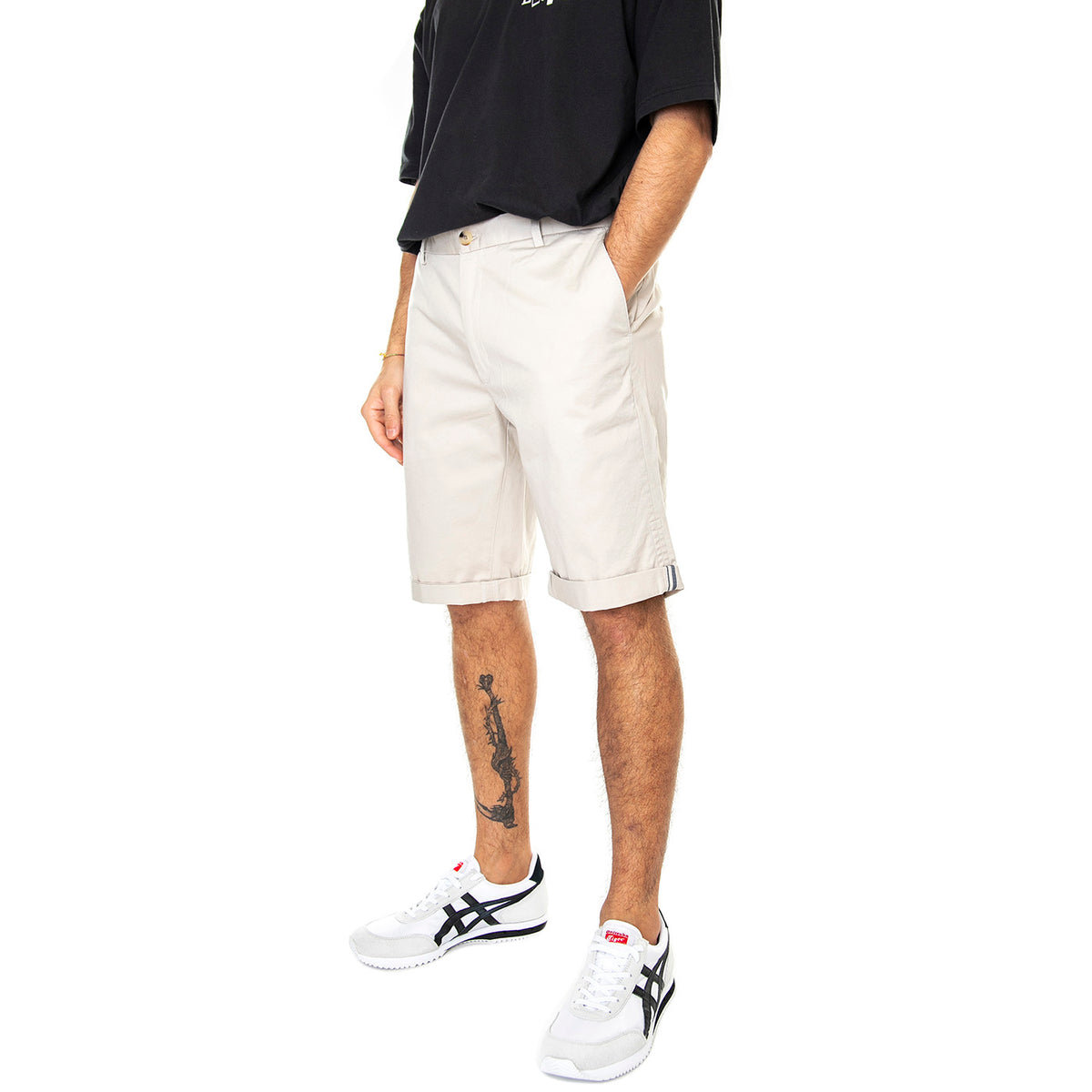 Signature Chino Short Putty - Bermuda Uomo Beige 65091-030 . BEN SHERMAN 