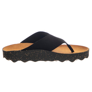 Cole L Eco Suede Black - Sandali Donna Neri P018223000 . ASPORTUGUESAS 