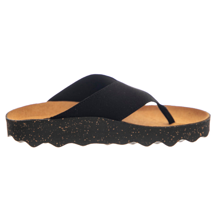 Cole L Eco Suede Black - Sandali Donna Neri P018223000 . ASPORTUGUESAS 