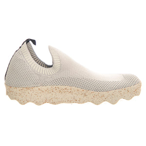 Clip Elasticated Trainers Off White - Scarpe Donna Bianche P018226001 . ASPORTUGUESAS 