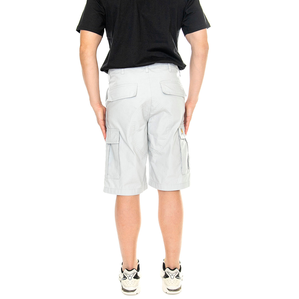 Regular Cargo Short Sonic Silver /rinsed - Bermuda Uomo Grigi I028246.1YE02 . CARHARTT WIP 
