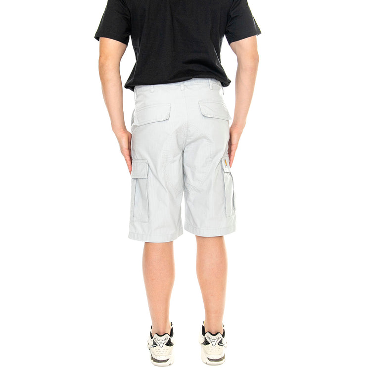 Regular Cargo Short Sonic Silver /rinsed - Bermuda Uomo Grigi I028246.1YE02 . CARHARTT WIP 