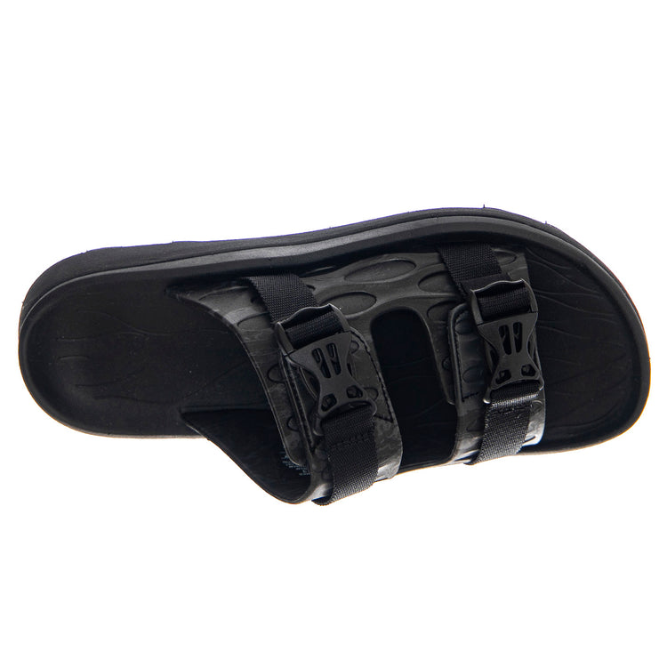 Hut Ultra Wrap Black Sandals - Sandali Uomo Neri J005313 . MERRELL 