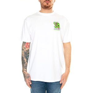 Slimey II White Ts - Maglietta Girocollo Uomo Bianca SCA-TEE-11037 . SANTA CRUZ 