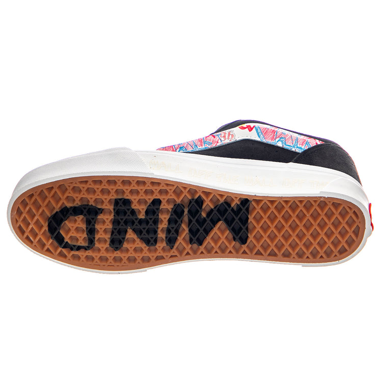 Knu Skool Black / Multi - Scarpe Profilo Basso Uomo Nere VN000CS00ZB1 . VANS 