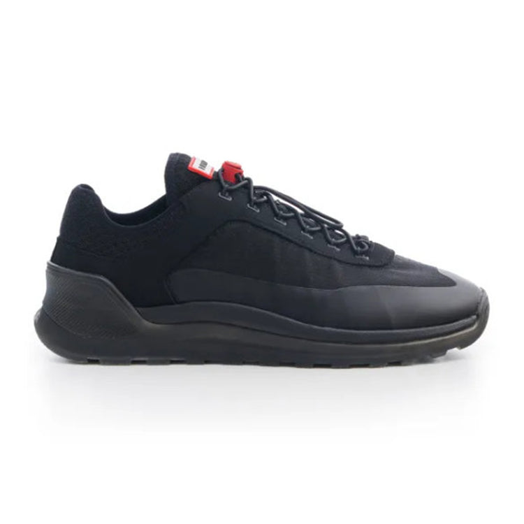 TRAVELLER TRAINER BLACK - Scarpe Stringate Uomo Nere HUMMFF9100REN-BLK . HUNTER 