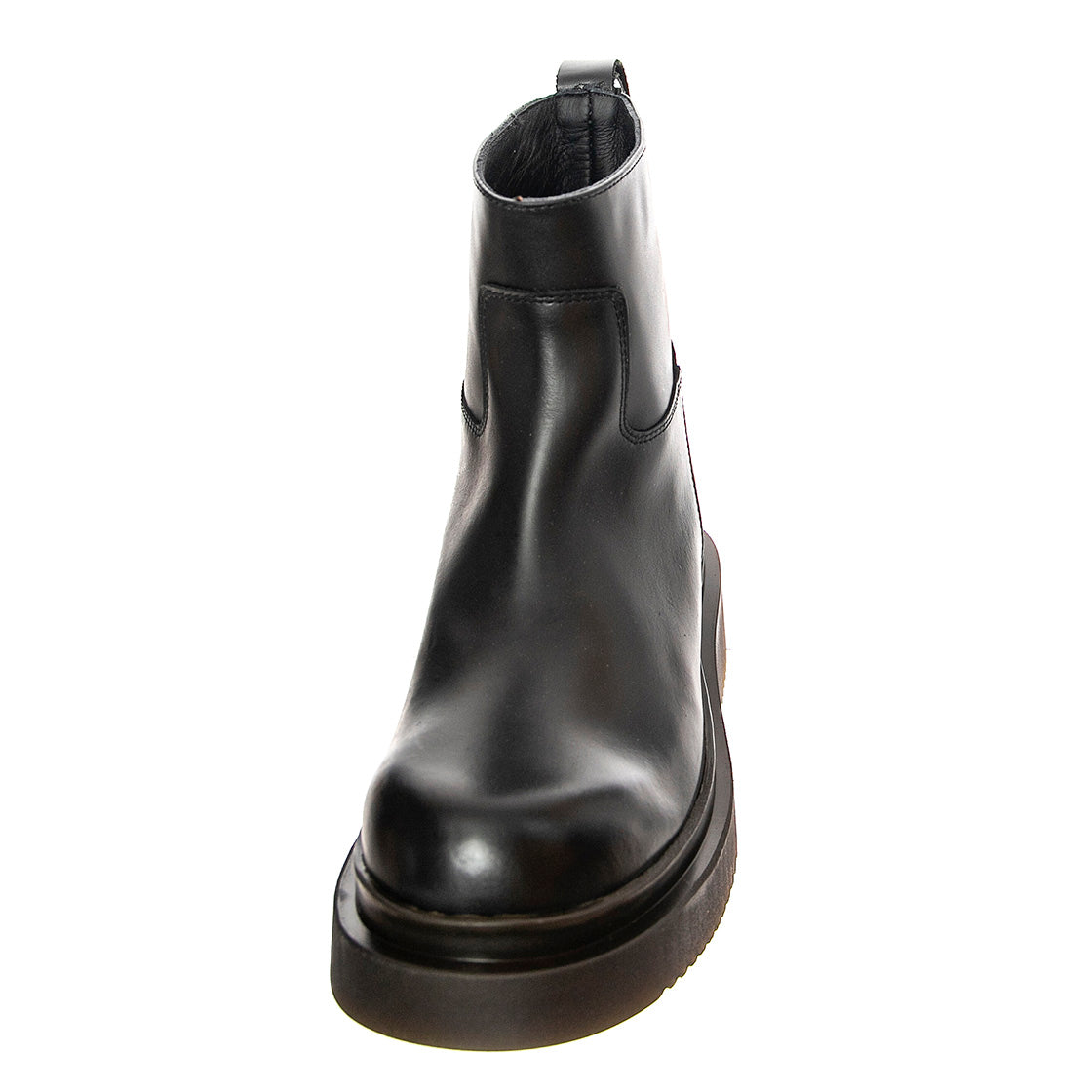 T BOOT 08 GREASY BLACK - Stivaletti alla Caviglia Donna Neri BTSTBOOT08-BKG . MR BOOTS 