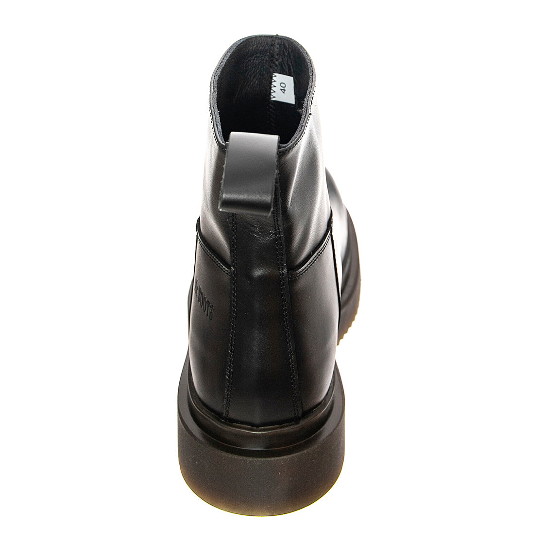 T BOOT 08 GREASY BLACK - Stivaletti alla Caviglia Donna Neri BTSTBOOT08-BKG . MR BOOTS 