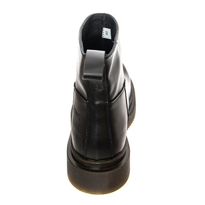 T BOOT 08 GREASY BLACK - Stivaletti alla Caviglia Donna Neri BTSTBOOT08-BKG . MR BOOTS 
