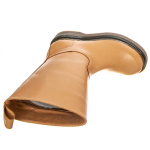 T BOOT 14 GREASY CAPPUCCINO - Stivali Altezza Media Donna Marroni BTSTBOOT14-CPG . MR BOOTS 