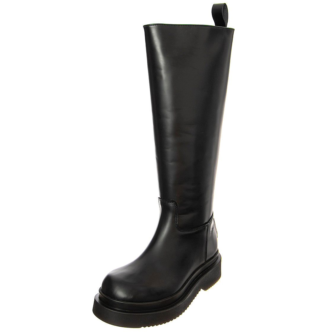 T BOOT 20 SMOOTH BLACK - Stivali Alti Donna Neri BTSTBOOT20-BKS . MR BOOTS 
