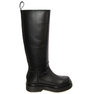 T BOOT 20 SMOOTH BLACK - Stivali Alti Donna Neri BTSTBOOT20-BKS . MR BOOTS 
