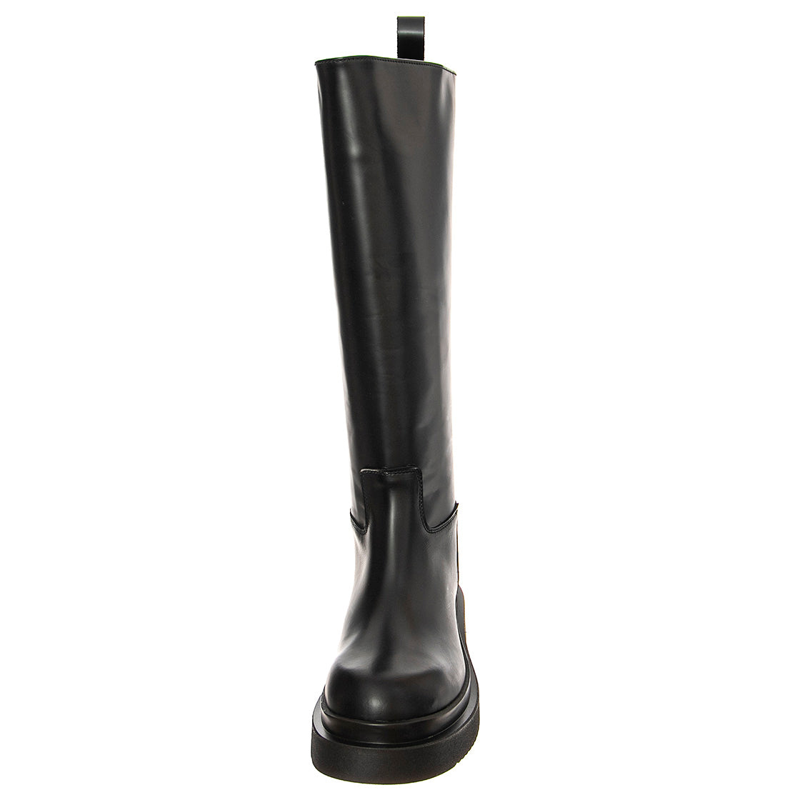 T BOOT 20 SMOOTH BLACK - Stivali Alti Donna Neri BTSTBOOT20-BKS . MR BOOTS 
