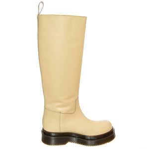 BOOT 20 GREASY MILK - Stivali al Ginocchio Donna Beige BTSTBOOT20-MLG . MR BOOTS 