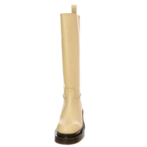 BOOT 20 GREASY MILK - Stivali al Ginocchio Donna Beige BTSTBOOT20-MLG . MR BOOTS 