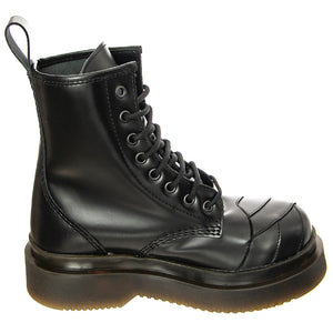 Stripe 08 - Stivali Donna Neri / Smooth Black BTSTSTRIPE08.BKS . MR BOOTS 