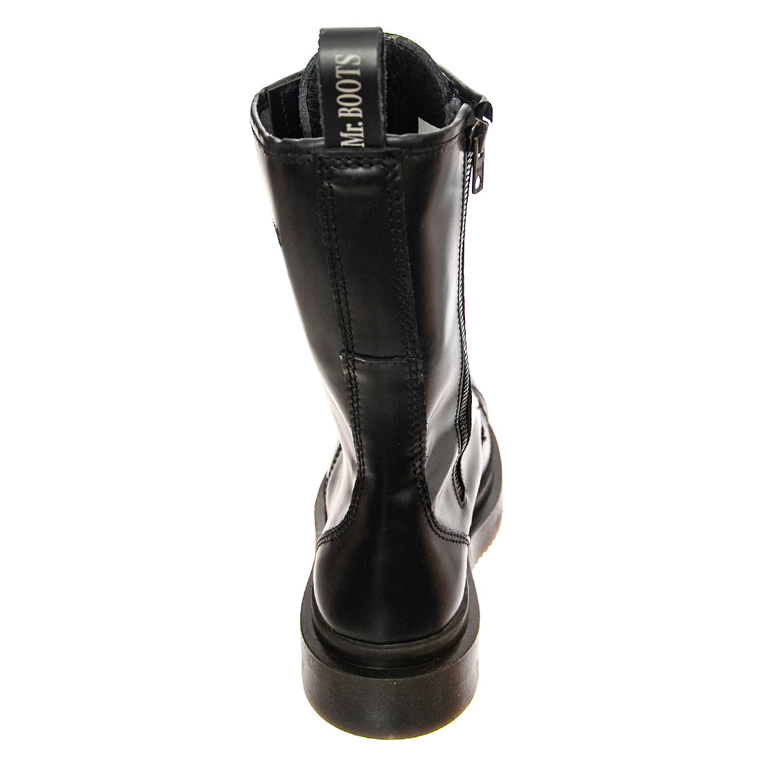 Stripe 14 Smooth - Stivali Stringati Donna Neri BTSTSTRIPE14.BKS . MR BOOTS 