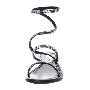 Sociable Black / Silver - Sandali Donna Argento SMSSOCIABLE-BLKSIL . STEVE MADDEN 