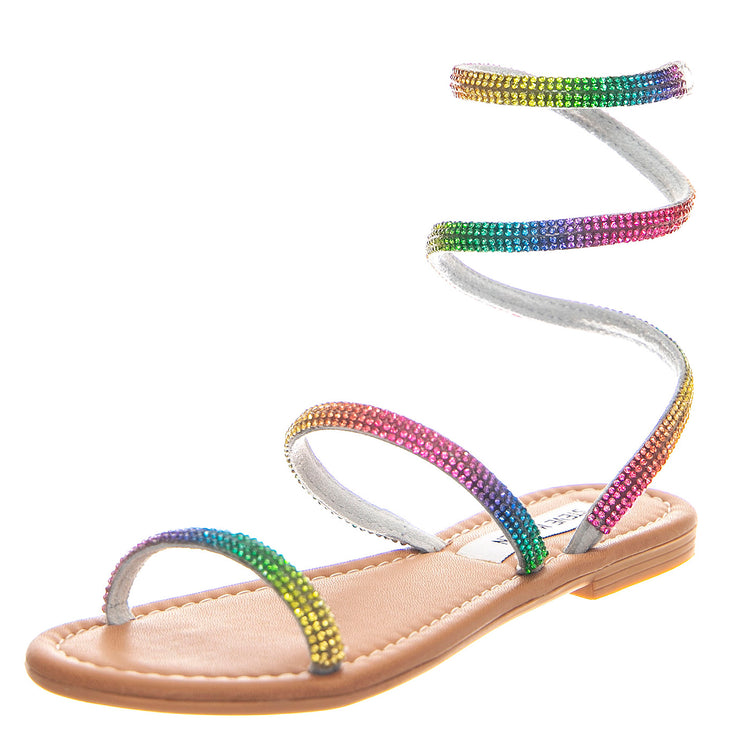 Sociable Rainbow Sandals - Sandali Donna Multicolore SMSSOCIABLE-RAI . STEVE MADDEN 