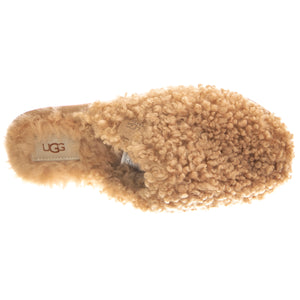 Maxi Curly Slide Sand - Sandali / Ciabatte Donna Grige UGSMCUSLSAN1133151W . UGG 