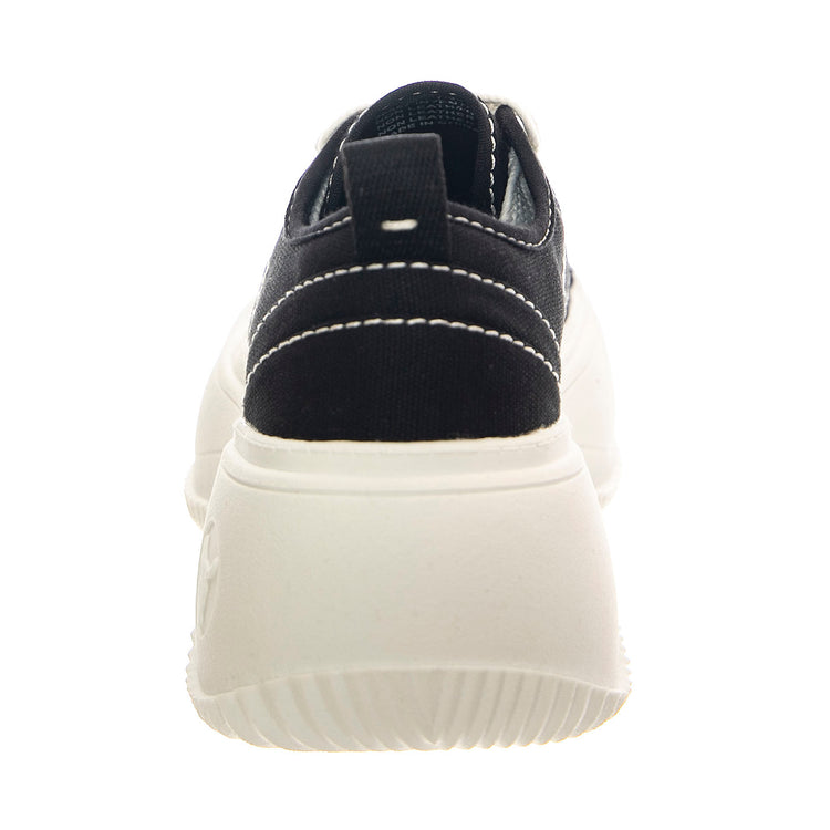 Intentions Black / White Canvas / Brave White - Scarpe Donna Nere WSPINTENTIONS-BLKSIL . WINDSOR SMITH 