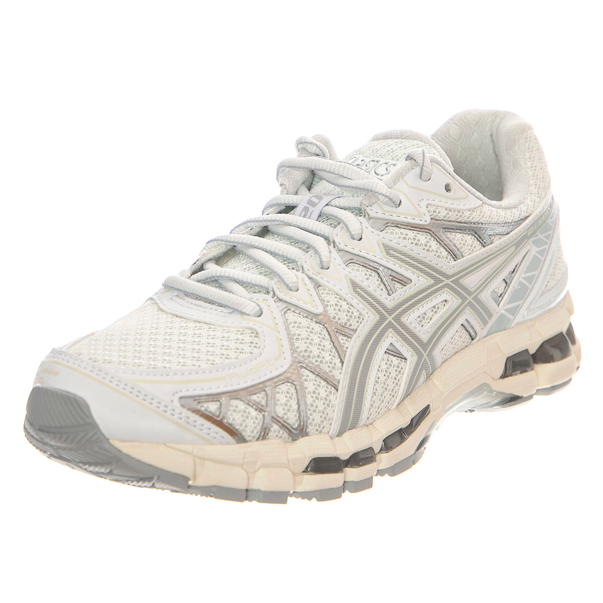 Gel-Kayano 20 White / Pure Silver - Scarpe Uomo Bianche 1203A388-100 . ASICS 