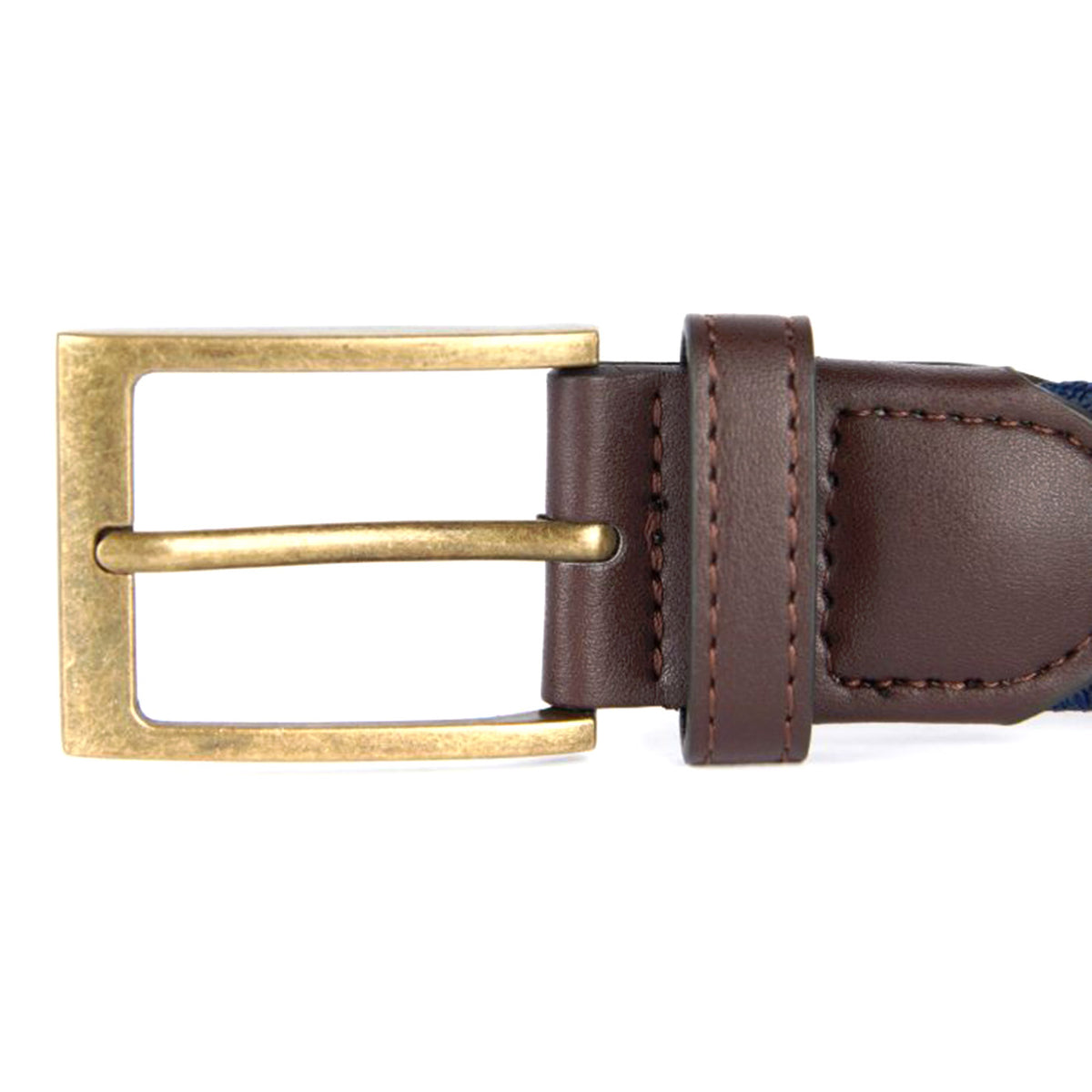 Nevis Stretch Webbing Belt Navy - Cintura Blu MAC0443-NAVY . BARBOUR 