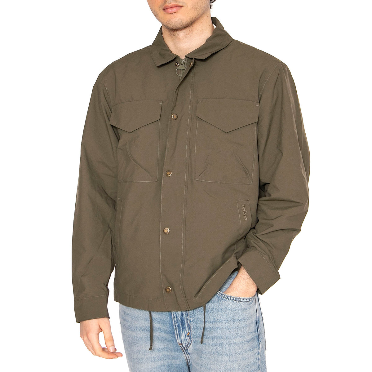 Camber Casual Jacket Uniform Green - Giacca Uomo Verde MCA1053-UNIFORM GREEN . BARBOUR 