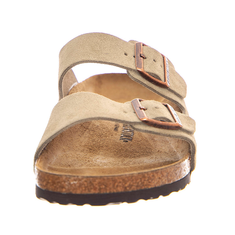 Arizona Taupe, Suede Leather - Sandali Uomo Beige 051463 . BIRKENSTOCK 