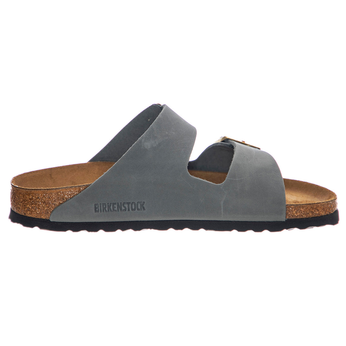 Arizona basalt gray, Oiled Leather - Sandali Donna Grigi 1029253 . BIRKENSTOCK 