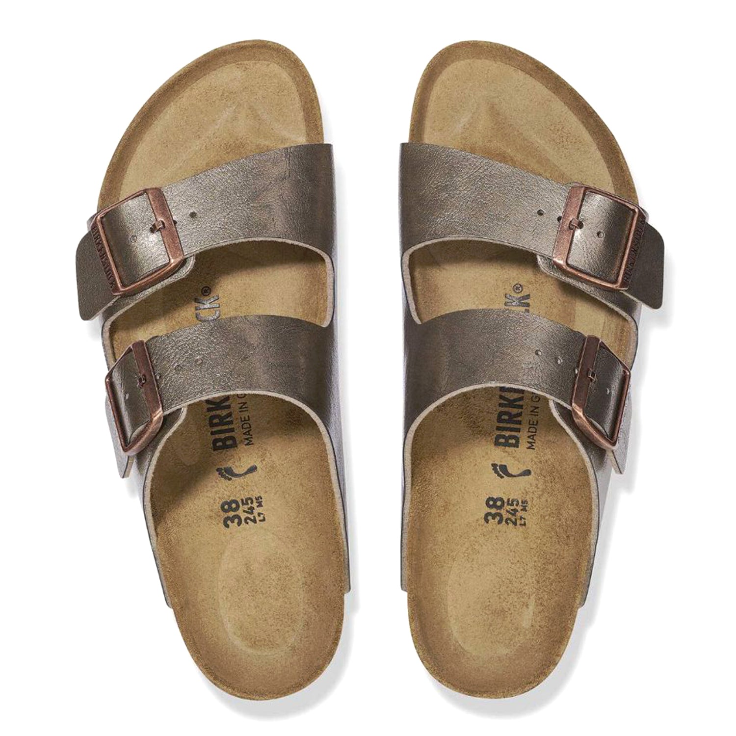 ARIZONA GRACEFUL TAUPE - Sandali Donna Tortora 1029439 . BIRKENSTOCK 