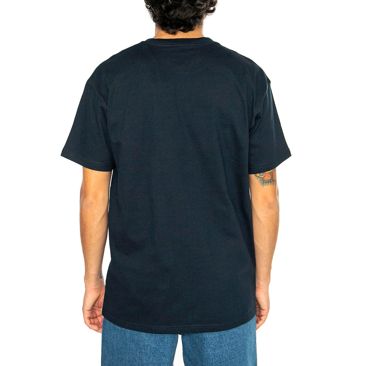 S/S Chase T-Shirt Mizar / Gold - Maglietta Girocollo Uomo Blu I026391.2MZXX . CARHARTT WIP 