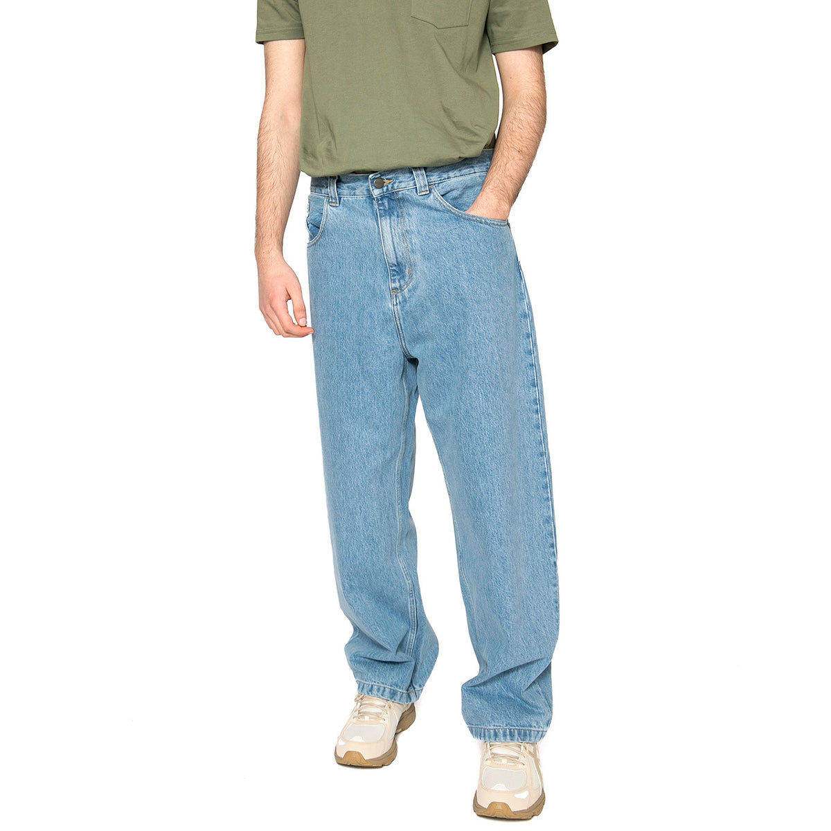 Brandon Pant Blue - Pantaloni Denim Jeans Uomo Blu I031246.0112 . CARHARTT WIP 