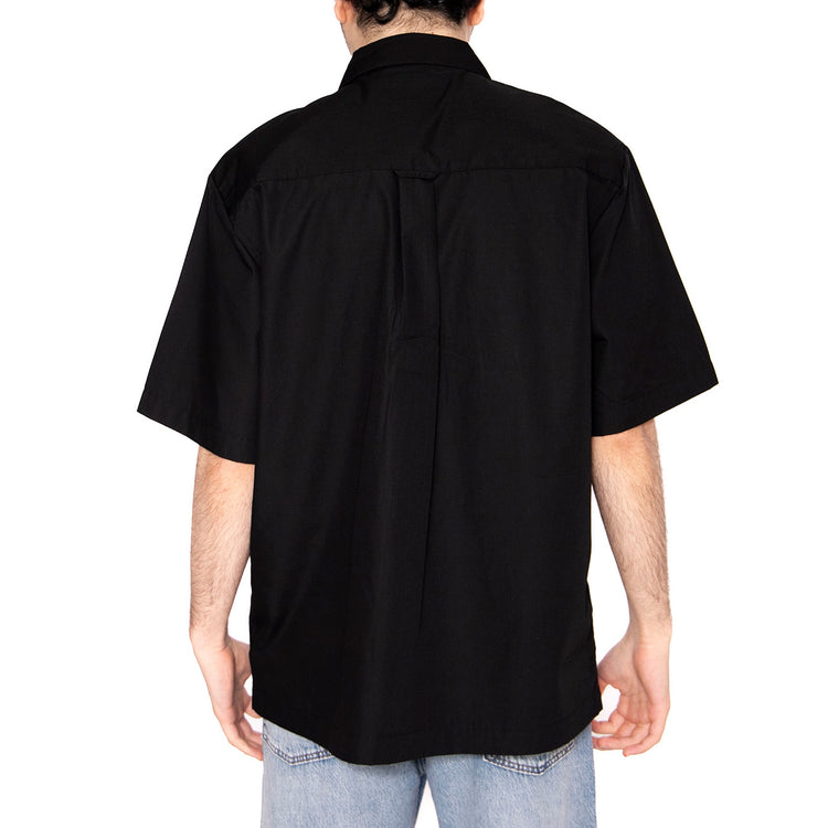 S/S Craft Shirt Black - Camicia Maniche Corte Uomo Nera I035232.89XX . CARHARTT WIP 
