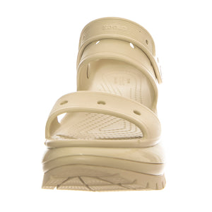 Classic Mega Crush Sandal W-BONE - Sandali Donna Beige CR.207989-BONE . CROCS 