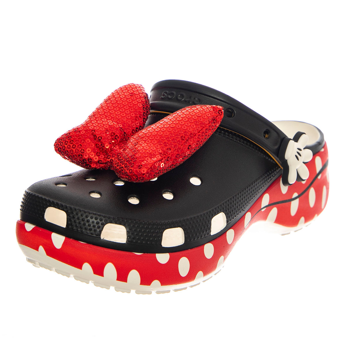 Minnie Classic Platform Clog W-WHI - Sandali Donna Multicolore CR.209896-WHI . CROCS 