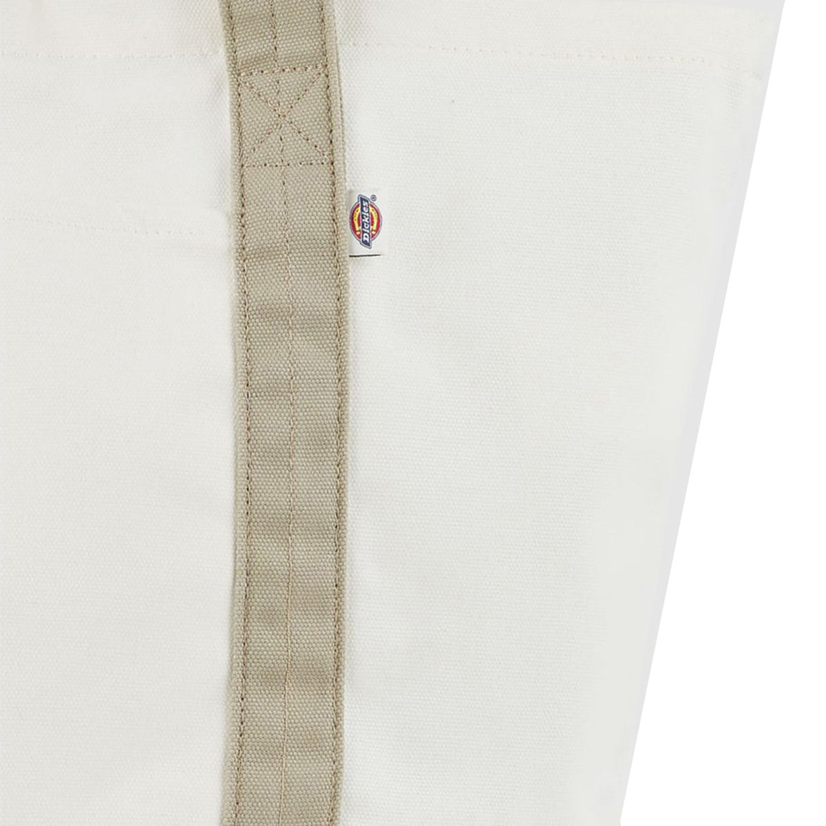 Logo Canvas Tote Egret - Borsa Shopping Bag Bianca DK0A4Z6FC481 . DICKIES 