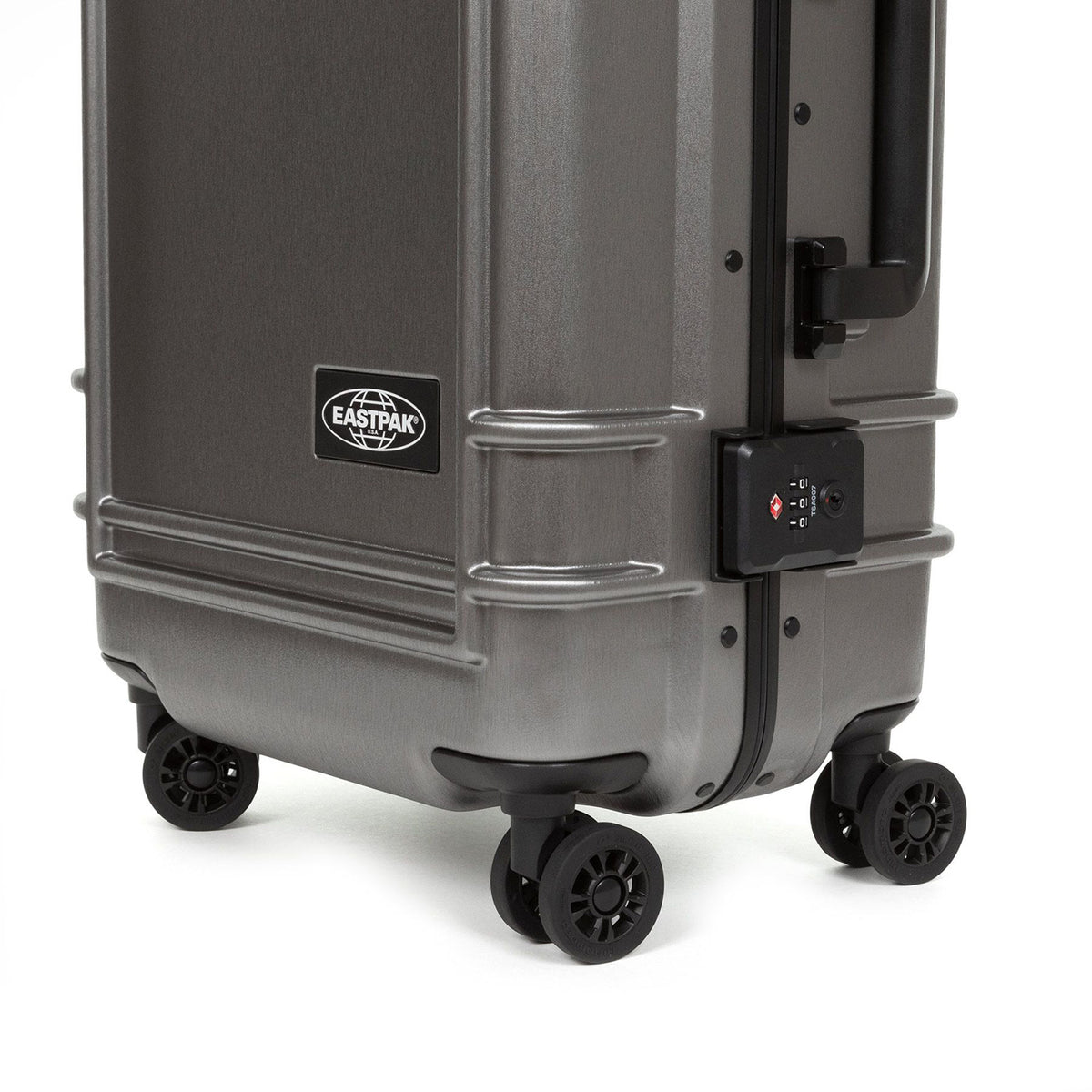 Resist'r Case S Brushed Metal - Valigia Trolley Bag Grigia EK0A5BJE4S11 . EASTPAK 