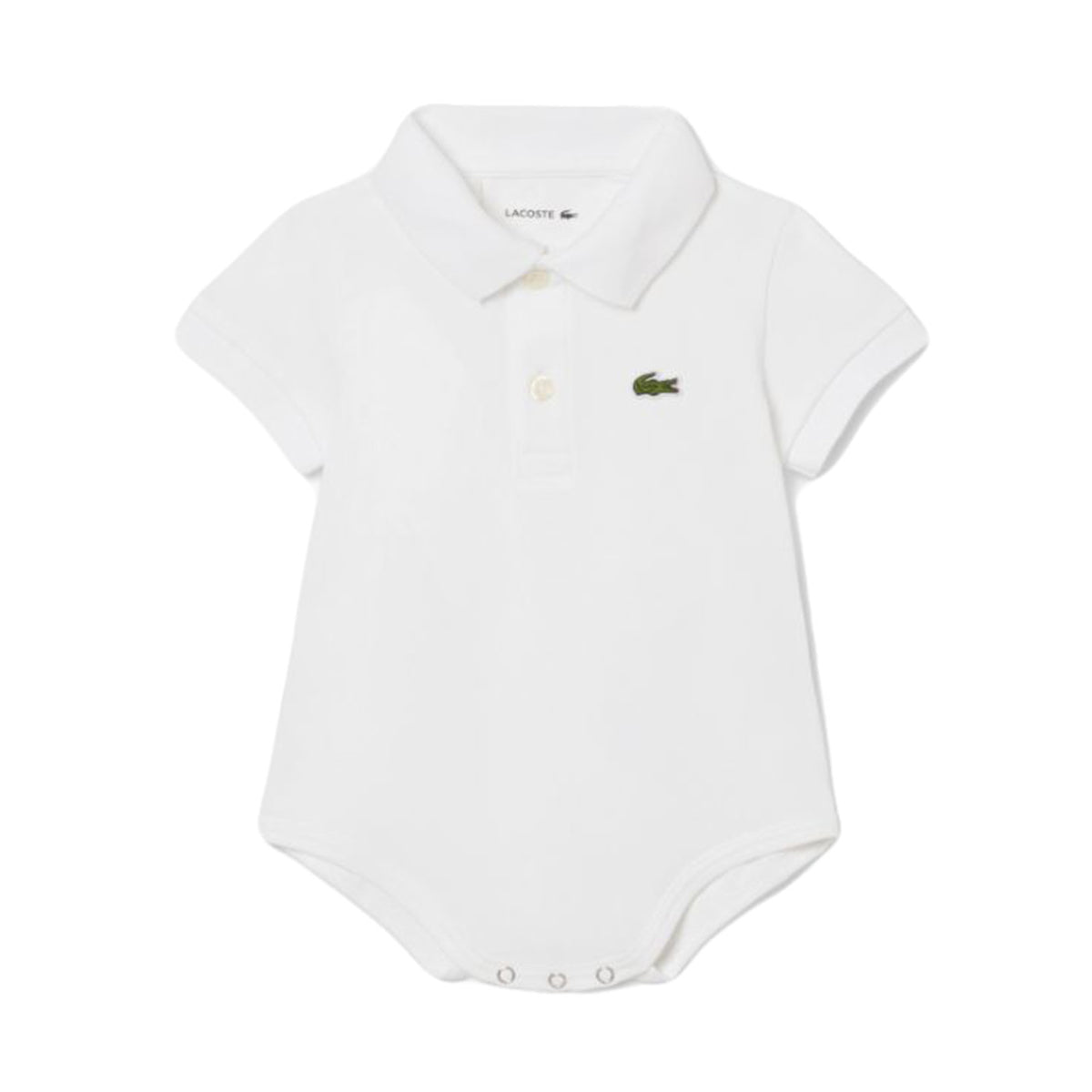 Completo Regalo 001 Baby White Boodysuit - Body Bambino Bianco 4J8412-001 . LACOSTE 