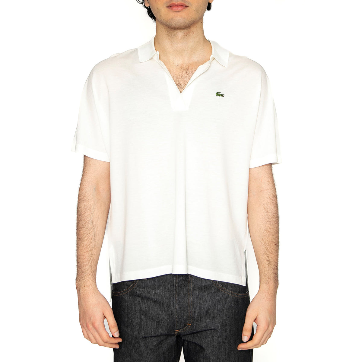 Maglietta M/C 70V Polo Shirt White - Polo Uomo Bianca PF1123-70V . LACOSTE 