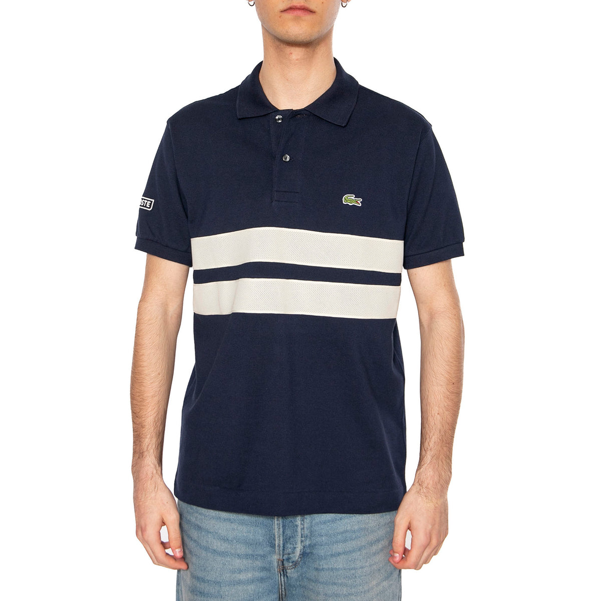 Maglietta M/C 166 Blue Polo Shirt - Polo Uomo Blu PH9760-166 . LACOSTE 
