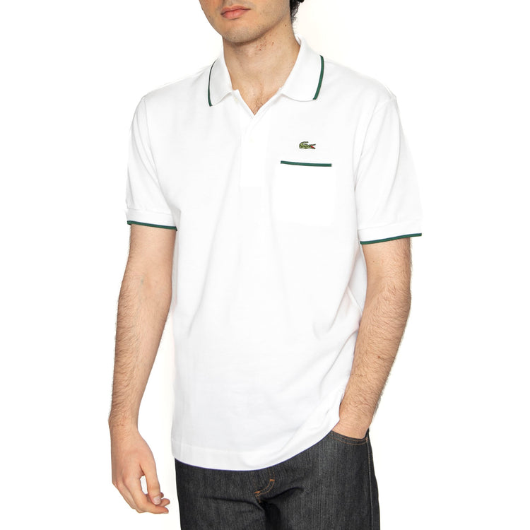Maglietta M/C 737 Polo Shirt White - Polo Uomo Bianca PH9838-737 . LACOSTE 