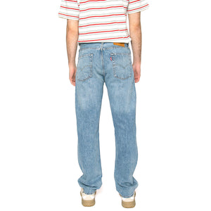 555 Relaxed Straight Tried Our Best LTW - Pantaloni Denim Jeans Uomo Blu 000LO-0012 . LEVIS 