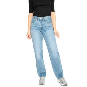 94 Baggy Med Indigo Worn In - Pantaloni Denim Jeans Donna Blu A3510-0035 . LEVIS 