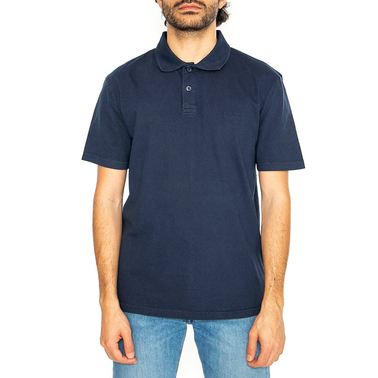 Authentic Polo Navy Blazer Garment Dye A - Polo Uomo Blu A6735-0001 . LEVIS 